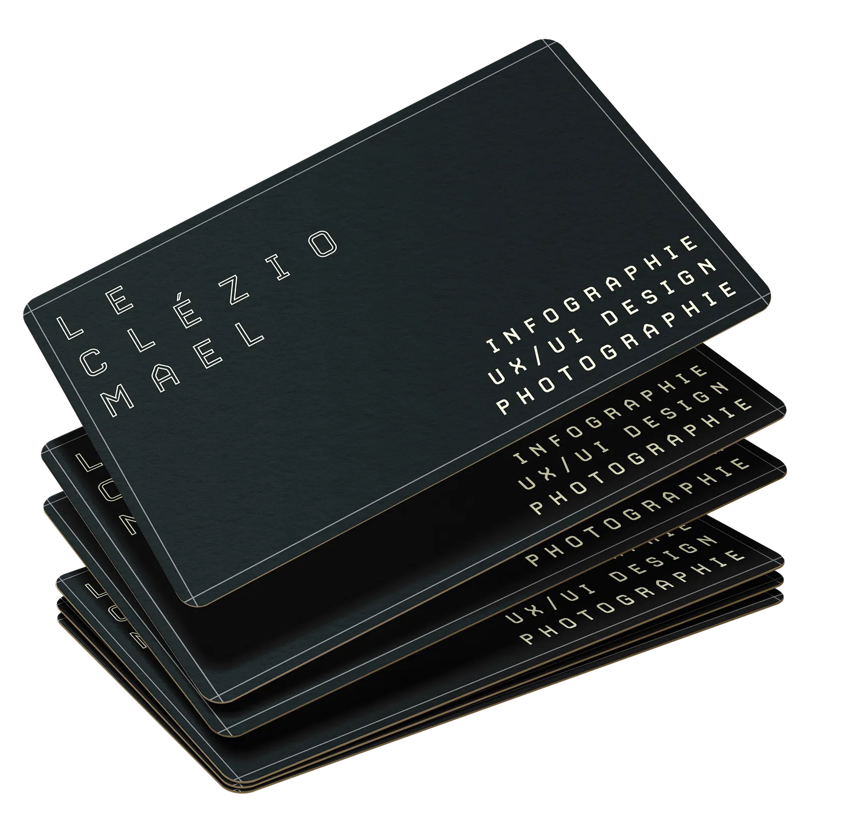 carte de visite personnelle - recto