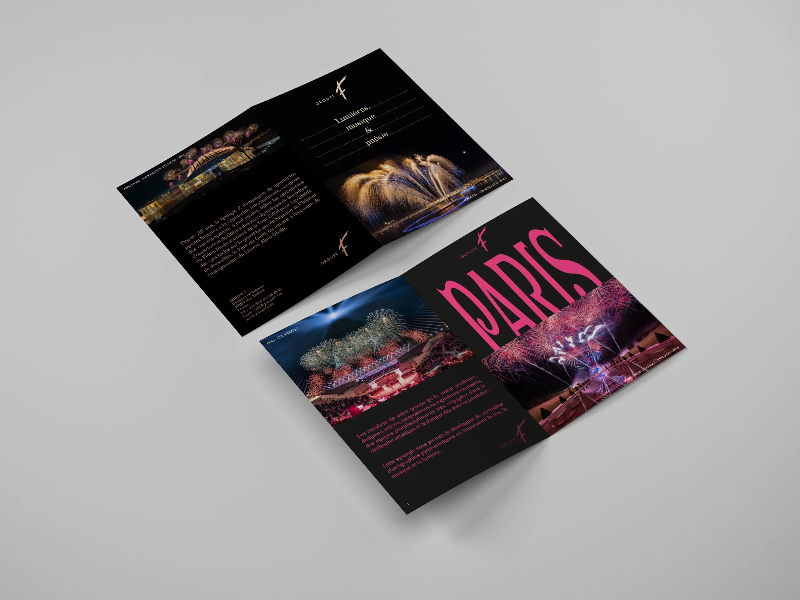 dépliant promotionnel - Groupe F