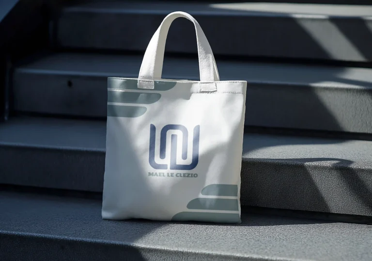 tote bag- projet d'identité visuelle personnelle